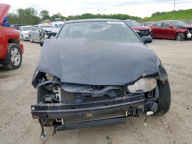 1G1JF12F157152340 - 2005 CHEVROLET CAVALIER L BLACK photo 9