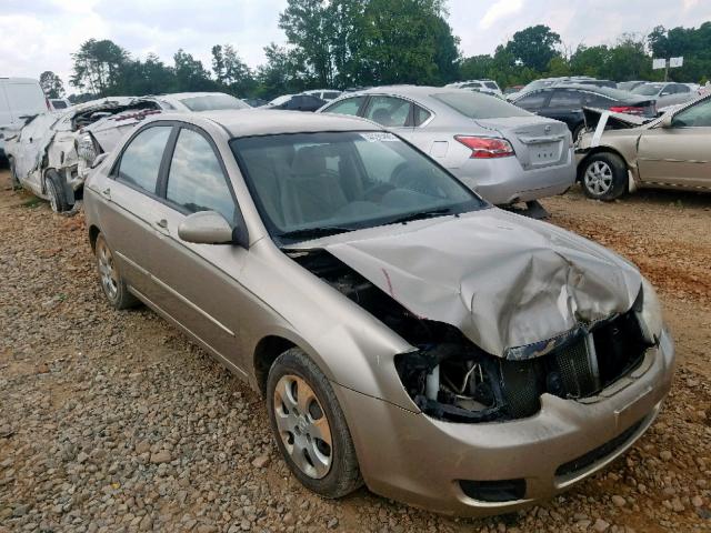 KNAFE121185495490 - 2008 KIA SPECTRA EX GOLD photo 1