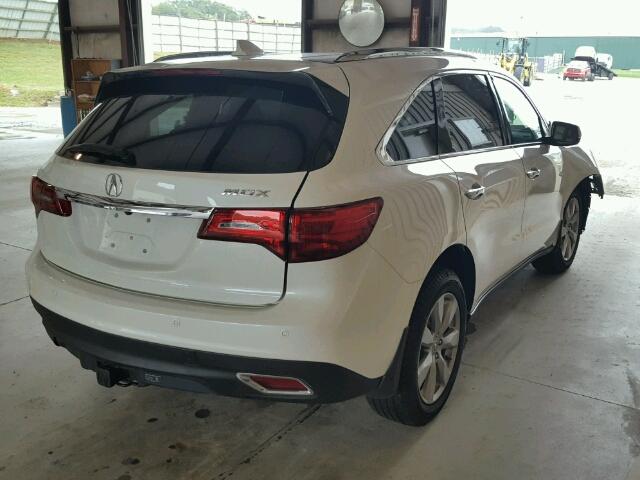 5FRYD3H9XGB008967 - 2016 ACURA MDX თეთრი ფოტო 4