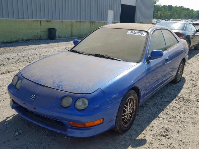 JH4DB7659YS000956 - 2000 ACURA INTEGRA LS BLUE photo 2