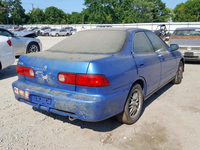 JH4DB7659YS000956 - 2000 ACURA INTEGRA LS BLUE photo 4