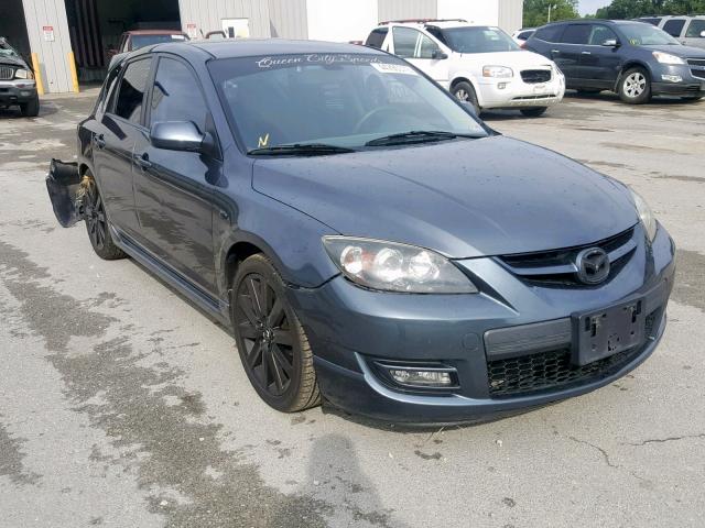 JM1BK34L981182442 - 2008 MAZDA SPEED 3 CHARCOAL photo 1