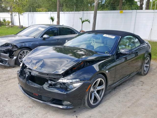 WBAEB53548CX61478 - 2008 BMW 650 I BLACK photo 2