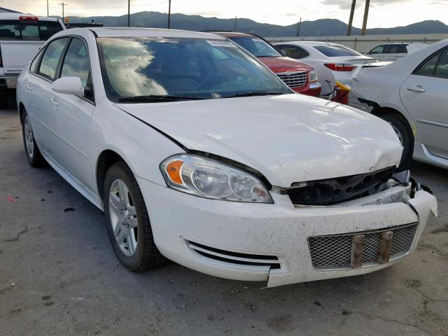 2G1WG5E30C1219984 - 2012 CHEVROLET IMPALA LT WHITE photo 1