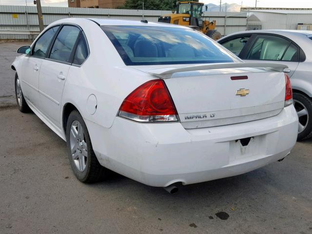 2G1WG5E30C1219984 - 2012 CHEVROLET IMPALA LT WHITE photo 3