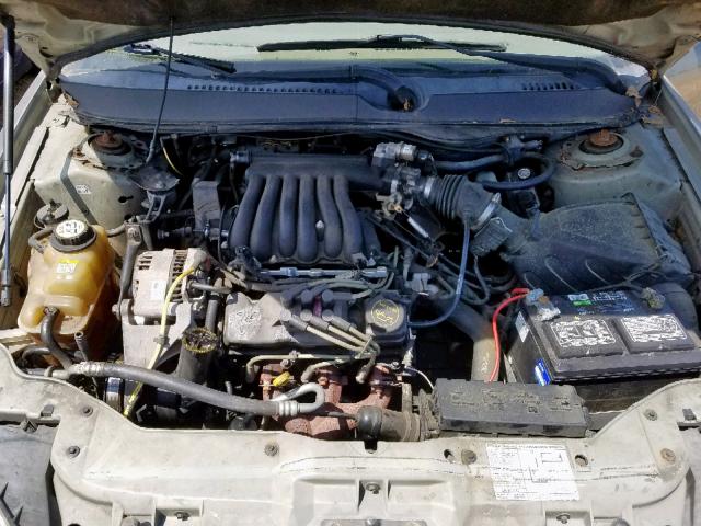 1FAFP55U73A187885 - 2003 FORD TAURUS SES GRAY photo 7