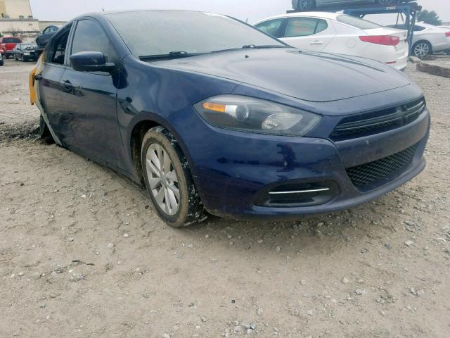 1C3CDFBB9ED755090 - 2014 DODGE DART SXT BLUE photo 1