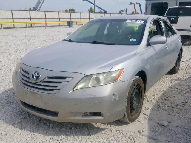 4T1BE46K97U647165 - 2007 TOYOTA CAMRY NEW SILVER photo 2