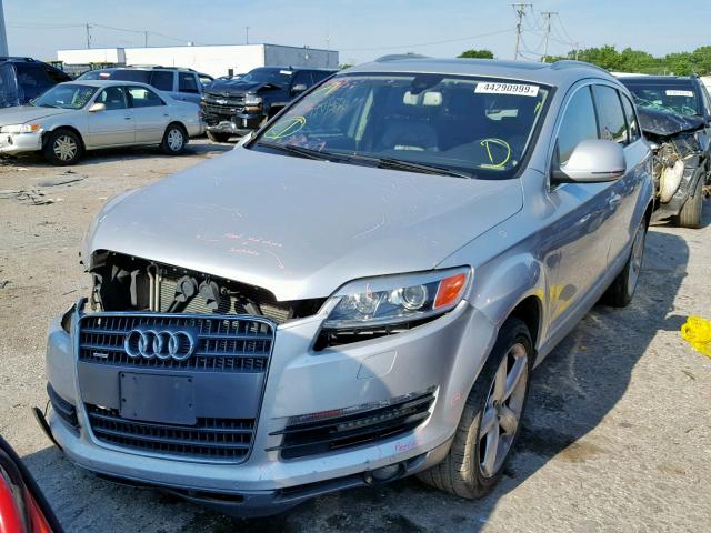 WA1BV74L08D047499 - 2008 AUDI Q7 4.2 QUA SILVER photo 2