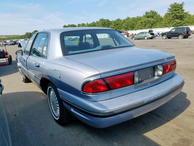 1G4HP52K0VH532038 - 1997 BUICK LESABRE CU BLUE photo 3