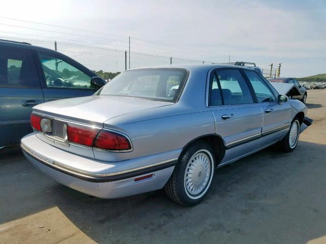 1G4HP52K0VH532038 - 1997 BUICK LESABRE CU BLUE photo 4