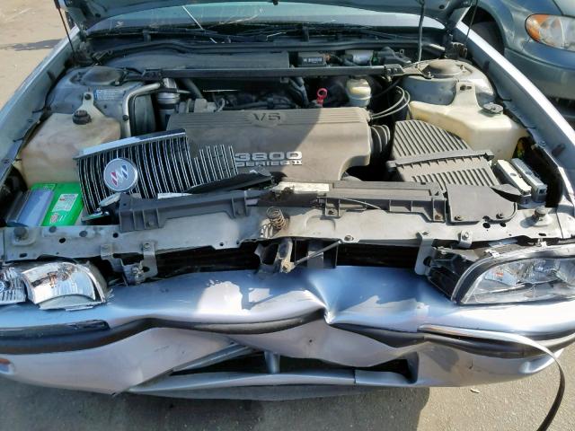 1G4HP52K0VH532038 - 1997 BUICK LESABRE CU BLUE photo 7