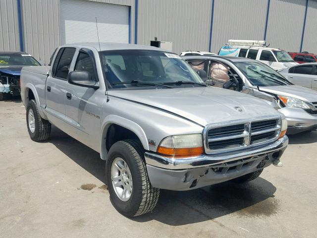 1B7GG2AN51S146433 - 2001 DODGE DAKOTA QUA SILVER photo 1