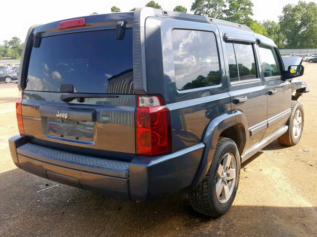 1J8HH48N36C357076 - 2006 JEEP COMMANDER 蓝色 照片 4