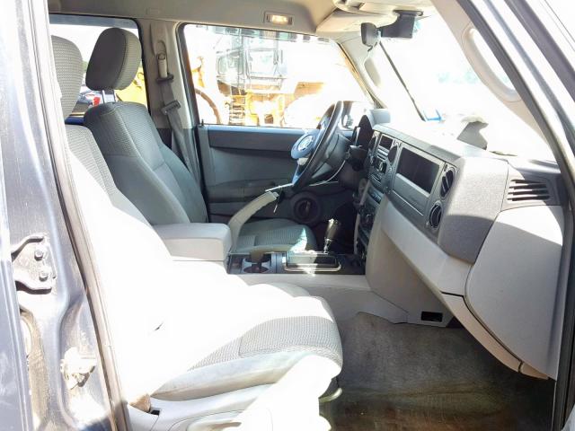 1J8HH48N36C357076 - 2006 JEEP COMMANDER 蓝色 照片 5