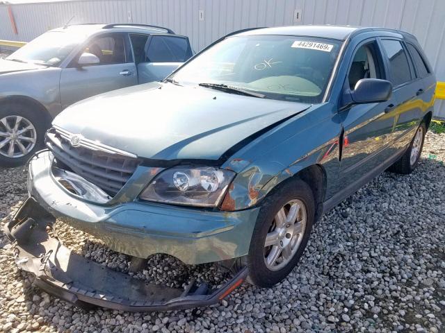 2A4GM48496R920378 - 2006 CHRYSLER PACIFICA BLUE photo 2