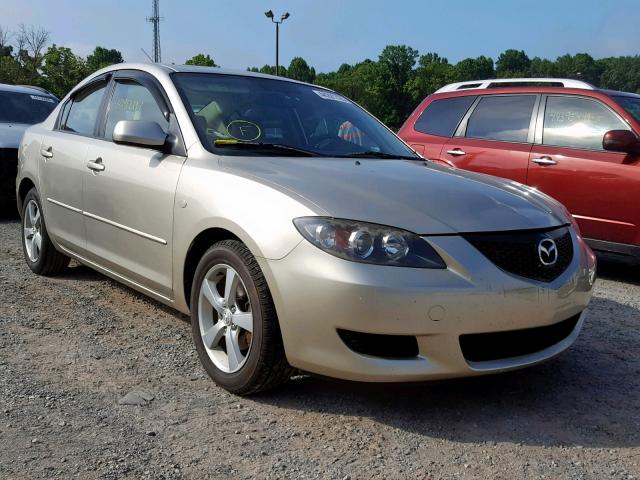 JM1BK32FX61455091 - 2006 MAZDA 3 I TAN photo 1