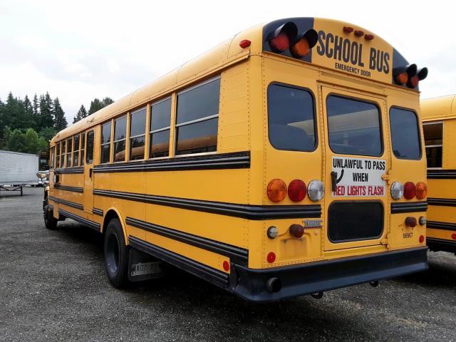 4UZAAXDC96CV36978 - 2006 FREIGHTLINER CHASSIS FS YELLOW photo 3