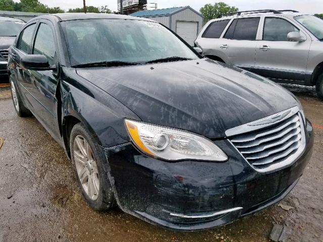 1C3CCBBB0DN656176 - 2013 CHRYSLER 200 TOURIN BLACK photo 1