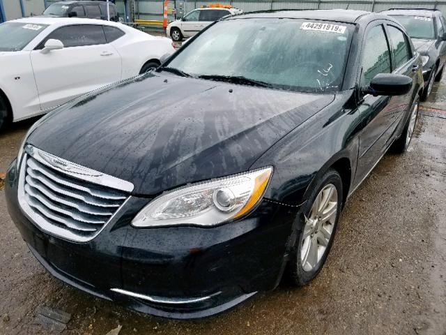 1C3CCBBB0DN656176 - 2013 CHRYSLER 200 TOURIN BLACK photo 2