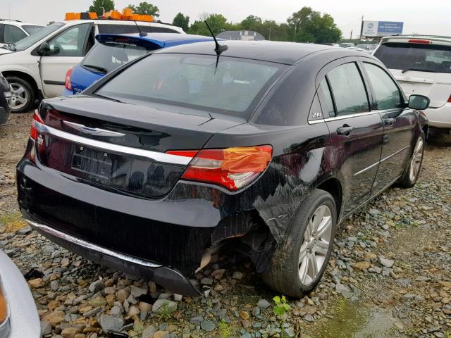 1C3CCBBB0DN656176 - 2013 CHRYSLER 200 TOURIN BLACK photo 4