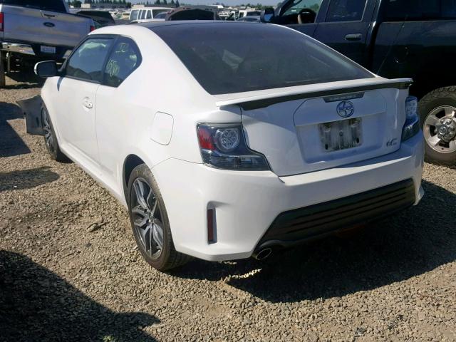JTKJF5C74FJ013113 - 2015 TOYOTA SCION TC თეთრი ფოტო 3