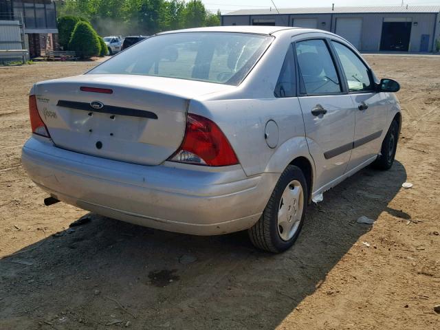 1FAFP33P83W158352 - 2003 FORD FOCUS LX SILVER photo 4