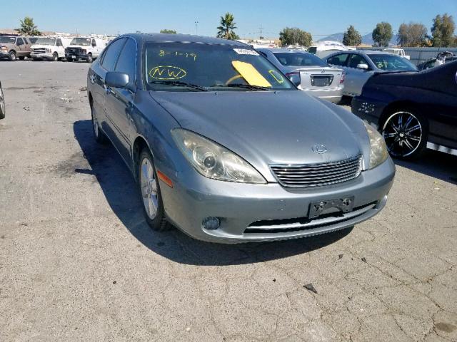 JTHBA30G765143123 - 2006 LEXUS ES 330 GREEN photo 1