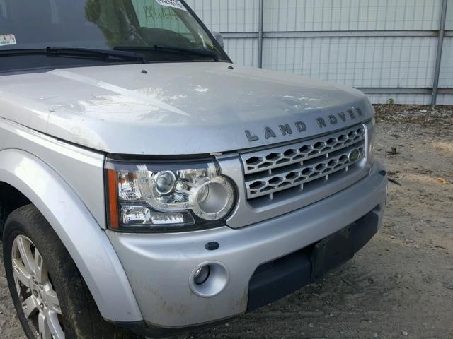 SALAC2D42BA570897 - 2011 LAND ROVER LR4 BASE Gümüş fotoğraf 9