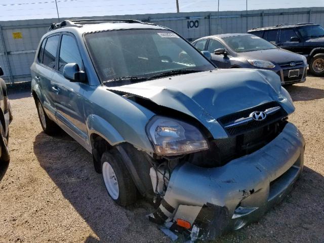 KM8JN72D07U631098 - 2007 HYUNDAI TUCSON SE BLUE photo 1