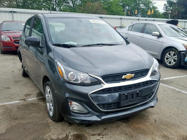 KL8CB6SA9KC768909 - 2019 CHEVROLET SPARK LS GRAY photo 1