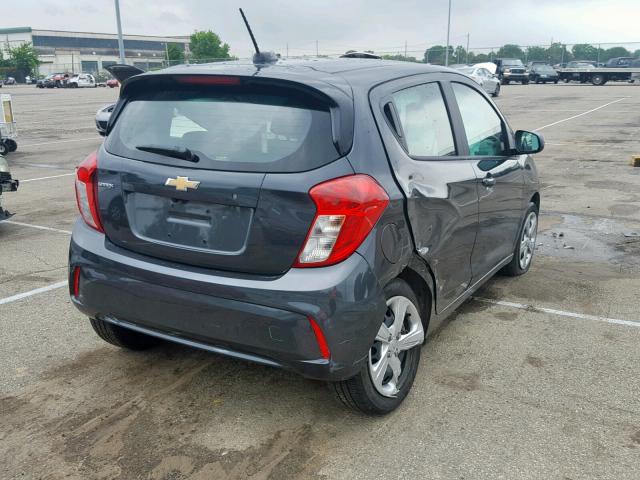 KL8CB6SA9KC768909 - 2019 CHEVROLET SPARK LS GRAY photo 4