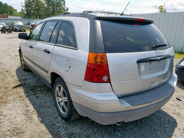 2A8GF48X57R141676 - 2007 CHRYSLER PACIFICA SILVER photo 3