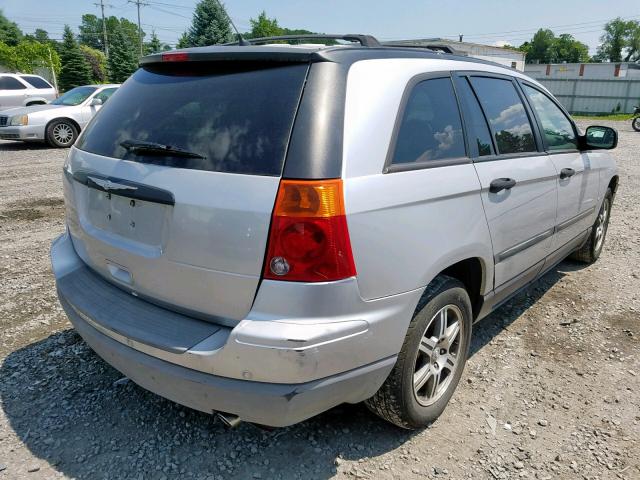 2A8GF48X57R141676 - 2007 CHRYSLER PACIFICA SILVER photo 4