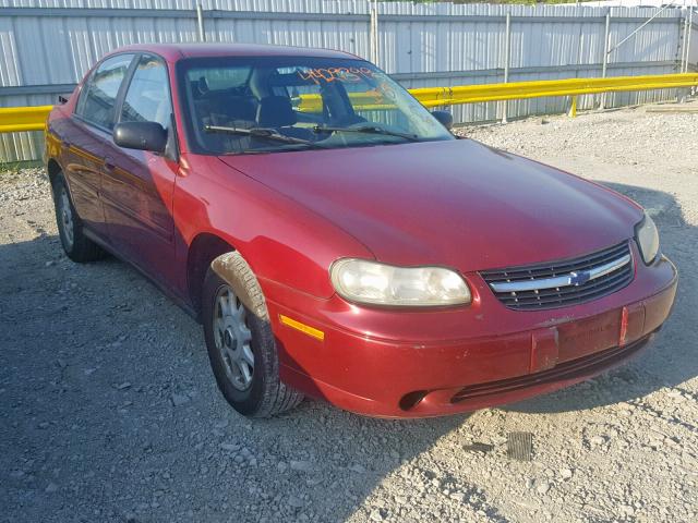 1G1ND52F04M558480 - 2004 CHEVROLET CLASSIC MAROON photo 1