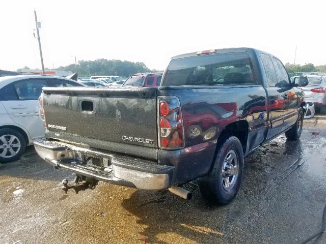 2GCEC19V441238154 - 2004 CHEVROLET SILVERADO GRAY photo 4