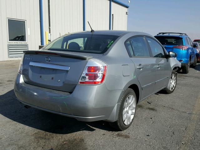 3N1AB6AP6CL706056 - 2012 NISSAN SENTRA 2.0 SILVER photo 4