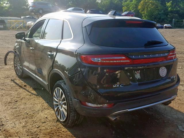 5LMTJ3DH5JUL12460 - 2018 LINCOLN MKC RESERV BLACK photo 3