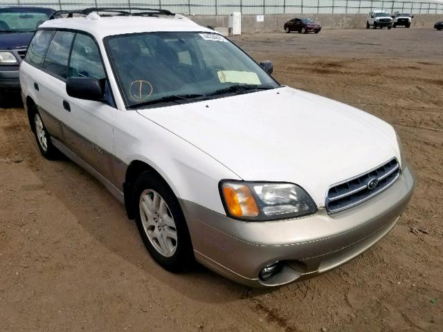 4S3BH6652Y7651608 - 2000 SUBARU LEGACY OUT WHITE photo 1