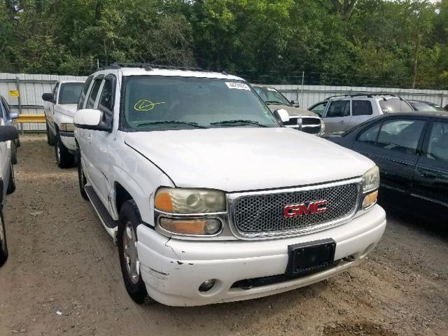 1GKEK63U05J237532 - 2005 GMC YUKON DENA WHITE photo 1