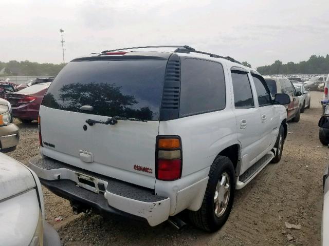 1GKEK63U05J237532 - 2005 GMC YUKON DENA WHITE photo 4