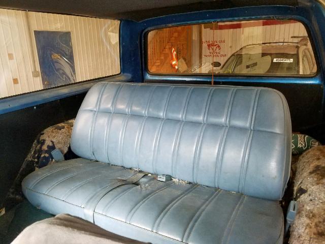 1B4GW12T9FS597055 - 1985 DODGE RAMCHARGER BLUE photo 6