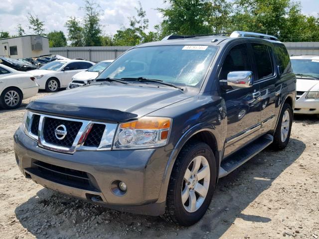 5N1BA0ND9CN612847 - 2012 NISSAN ARMADA SV CHARCOAL photo 2