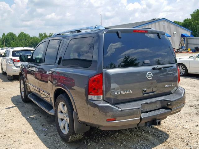 5N1BA0ND9CN612847 - 2012 NISSAN ARMADA SV CHARCOAL photo 3