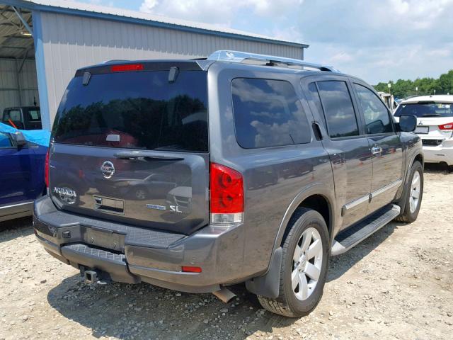 5N1BA0ND9CN612847 - 2012 NISSAN ARMADA SV CHARCOAL photo 4