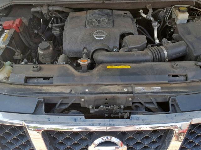 5N1BA0ND9CN612847 - 2012 NISSAN ARMADA SV CHARCOAL photo 7