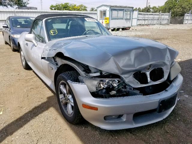 4USCH9341YLG02146 - 2000 BMW Z3 2.3 SILVER photo 1