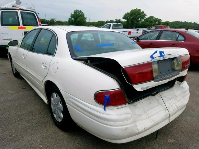 1G4HP52K944107598 - 2004 BUICK LESABRE CU WHITE photo 3