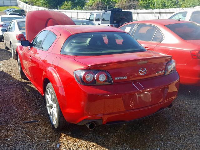 JM1FE174290401461 - 2009 MAZDA RX8 RED photo 3