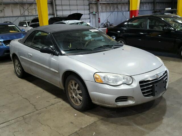 1C3EL75R35N661890 - 2005 CHRYSLER SEBRING GT SILVER photo 1